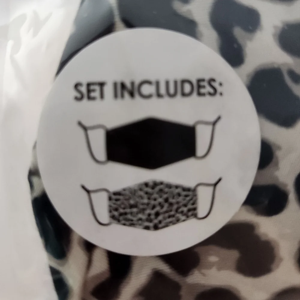Animal Print Fabric Face Masks